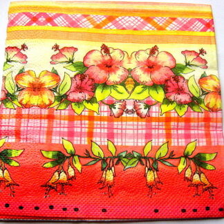 servetel hartie cu flori