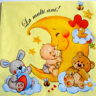 servetel hartie cu desene animate