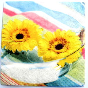 servetel hartie cu gherbera 0346