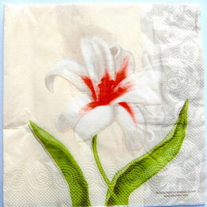 servetel hartie cu crin  0353