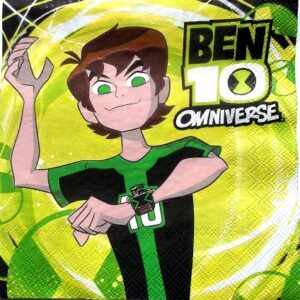 servetel hartie cu desene animate cu BEN 10 0463