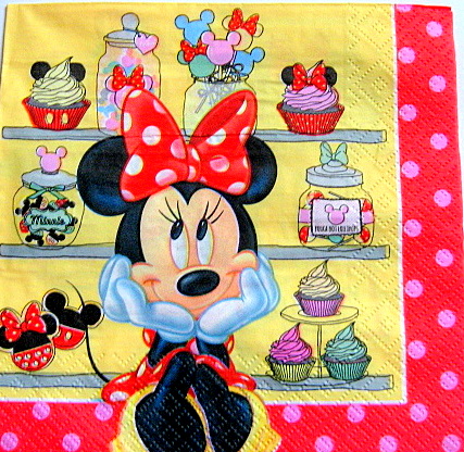 servetel hartie cu minnie mouse 0484