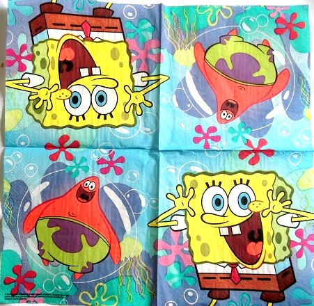 servetel hartie cu desene animate 0535