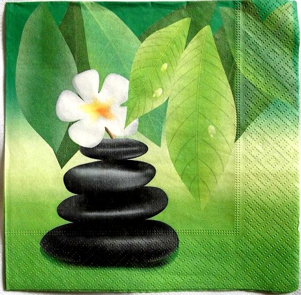 servetel hartie cu flori 0556