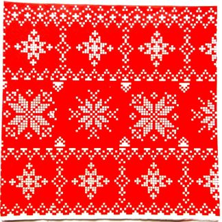 servetel hartie cu motiv traditional  0781