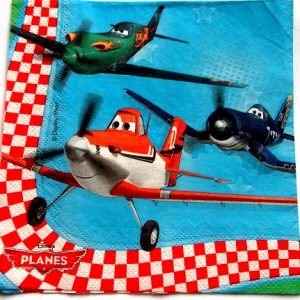 servetel hartie cu desene animate cu avioane 0831