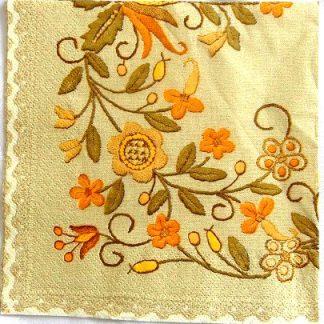 servetel hartie cu motiv traditional  0833