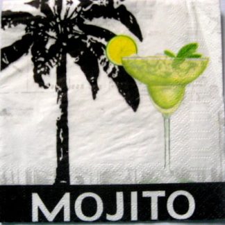servetel hartie cu  MOJITO   0894