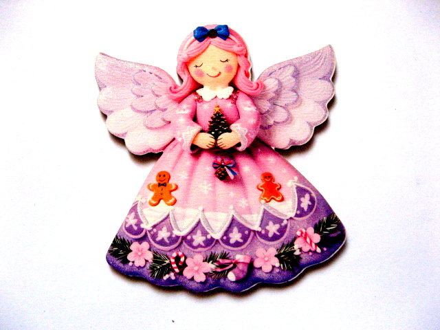 figurine lemn cu ingeras 51012