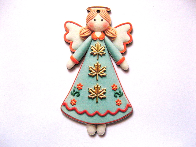figurine lemn cu ingeras 51016