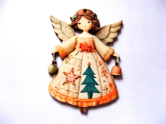 figurine lemn cu ingeras 51084
