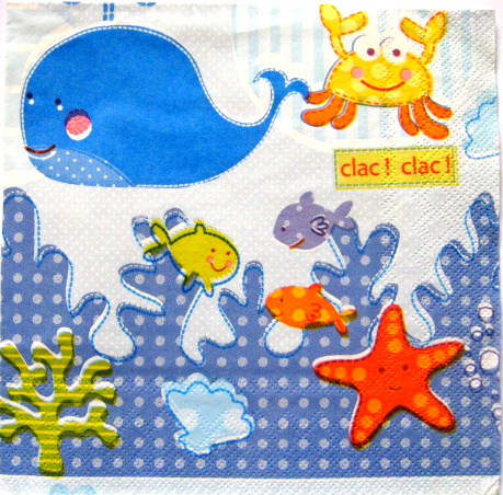 servetel hartie cu desene animate 1008