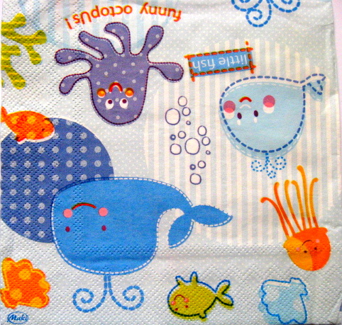 servetel hartie cu desene animate 1008