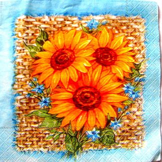 floarea soarelui, servetel, servetel cu floarea soarelui, servetel cu flori, servetel decorativ, servetel floarea soarelui, servetel hartie, servetel hartie cu floarea soarelui, servetele, servetele cu flori, tehnica servetelului