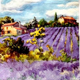 servetel hartie cu lavanda 1027
