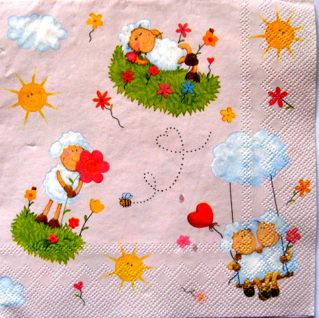 servetel hartie cu desene animate 1034