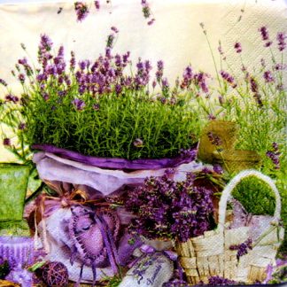 servetel hartie cu lavanda 1037