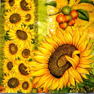 servetel hartie cu floarea soarelui 1045