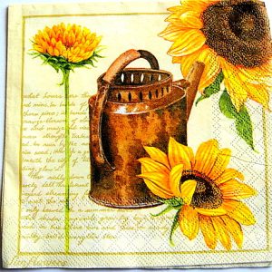 servetel hartie cu floarea soarelui 1048