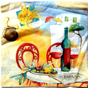 servetel hartie cu ESPANA   1048