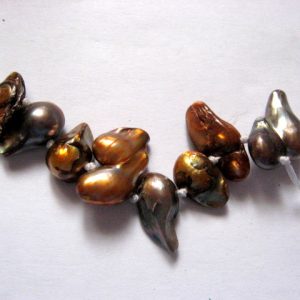 Sirag perle naturale neregulate  multicolore 51555