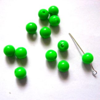 margele acrilice verde 51568