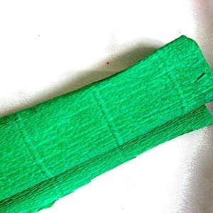 Hartie creponata floristica verde 51671