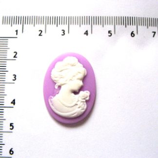 Cabochon camee din rășină 51714