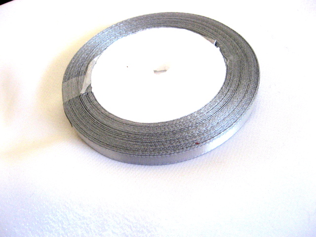 Panglica satin gri 10 mm 51893