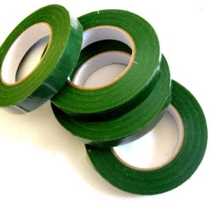 Banda floristica verde inchis 51903