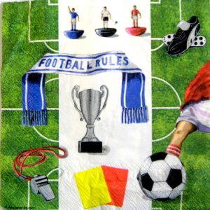 servetel hartie cu  fotbal 1094