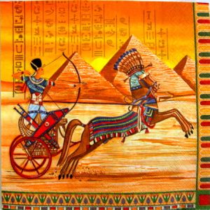 Servetel hartie cu AFRICA  1098