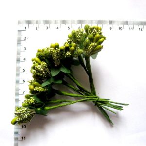 Stamine artificiale decorative verde deschis 51973