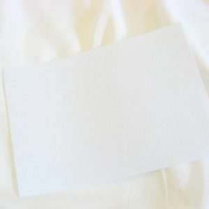 Coală de fetru alb 52191