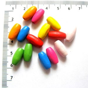 Margele din lemn diverse culori 52232