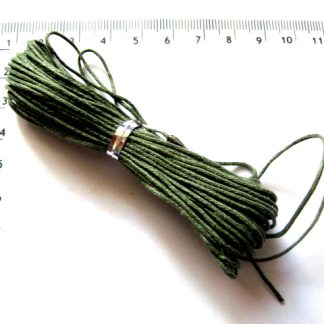 Ață cerată din bumbac verde kaki 52311