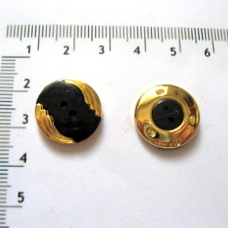 Nasturi negru cu auriu 52388