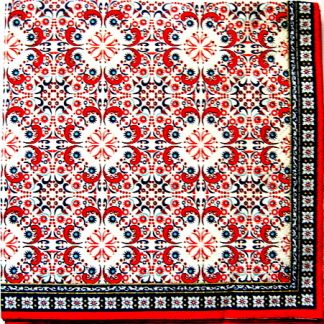servetel hartie cu motiv traditional 1134