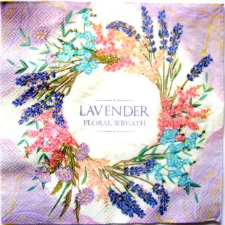 servetel hartie cu lavanda 1145