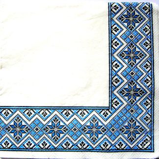 servetel hartie cu motiv traditional  1149