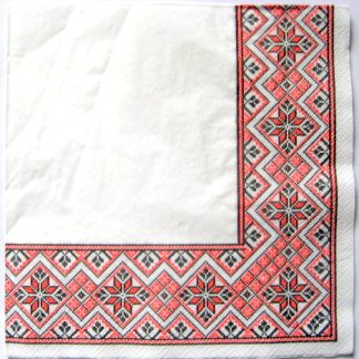 servetel hartie cu motiv traditional  1150