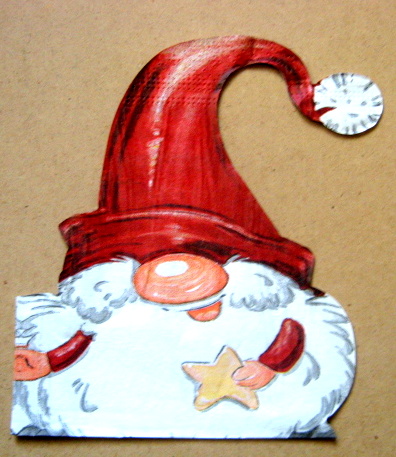 servetel hartie de craciun cu gnomes 1170