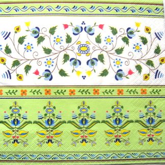 servetel hartie cu motiv traditional  1172